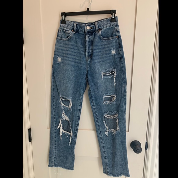PacSun ripped boyfriend jeans - Picture 1 of 1